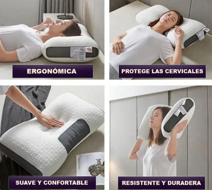 Almohada cervical para aliviar el dolor