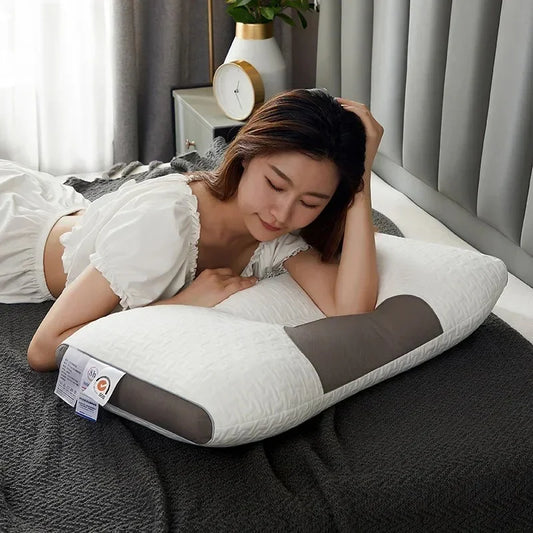 Almohada cervical para aliviar el dolor
