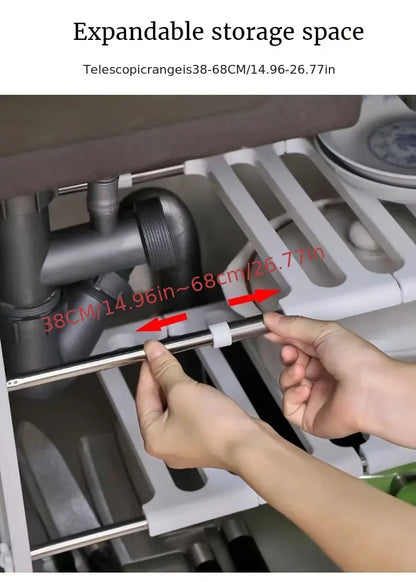 Organizador Doble con Estante Adaptable